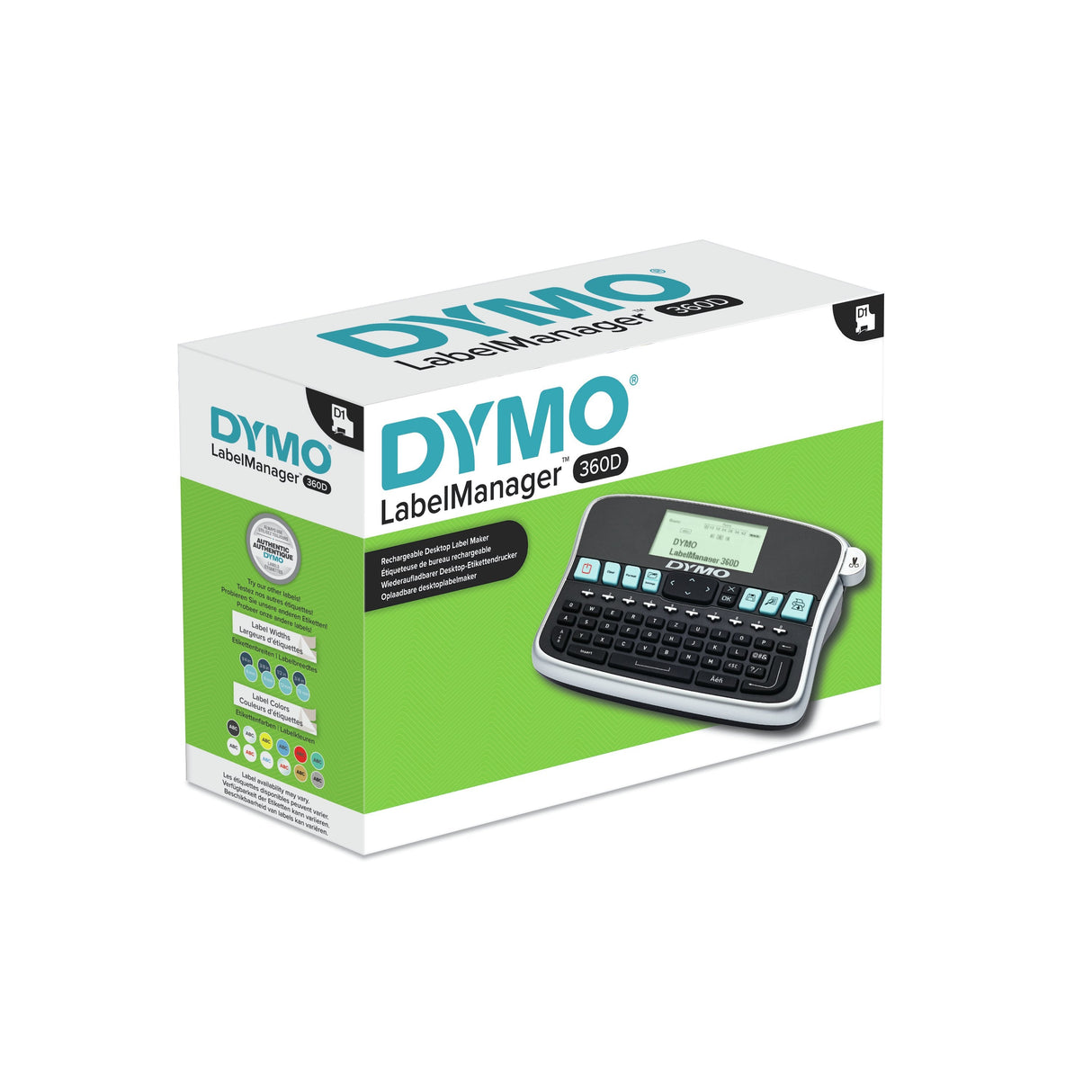 EAN 3501170879474 - DYMO LabelManager 360D™ AZY impresora de etiquetas Transferencia térmica 180 x 180 DPI 12 mm/s Alámbrico imagen 3