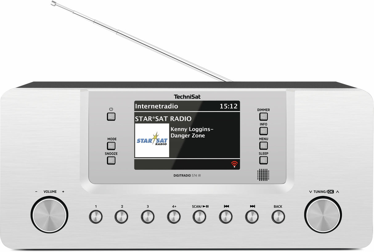Digitradio Technisat 574 Ir Silver