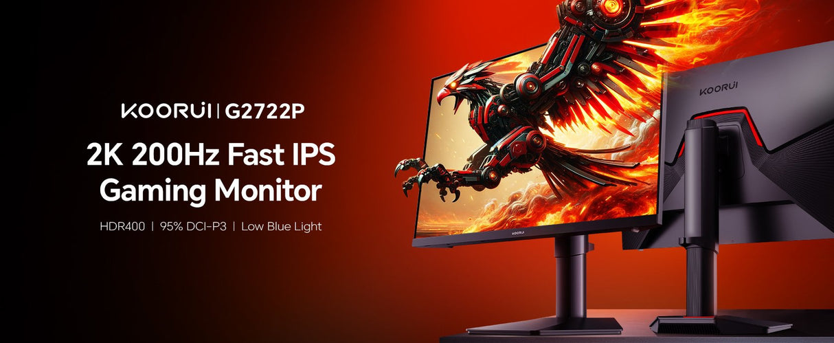 Koorui G2722p Qhd Gaming Monitor 68,6 Cm (27 Pulgadas)