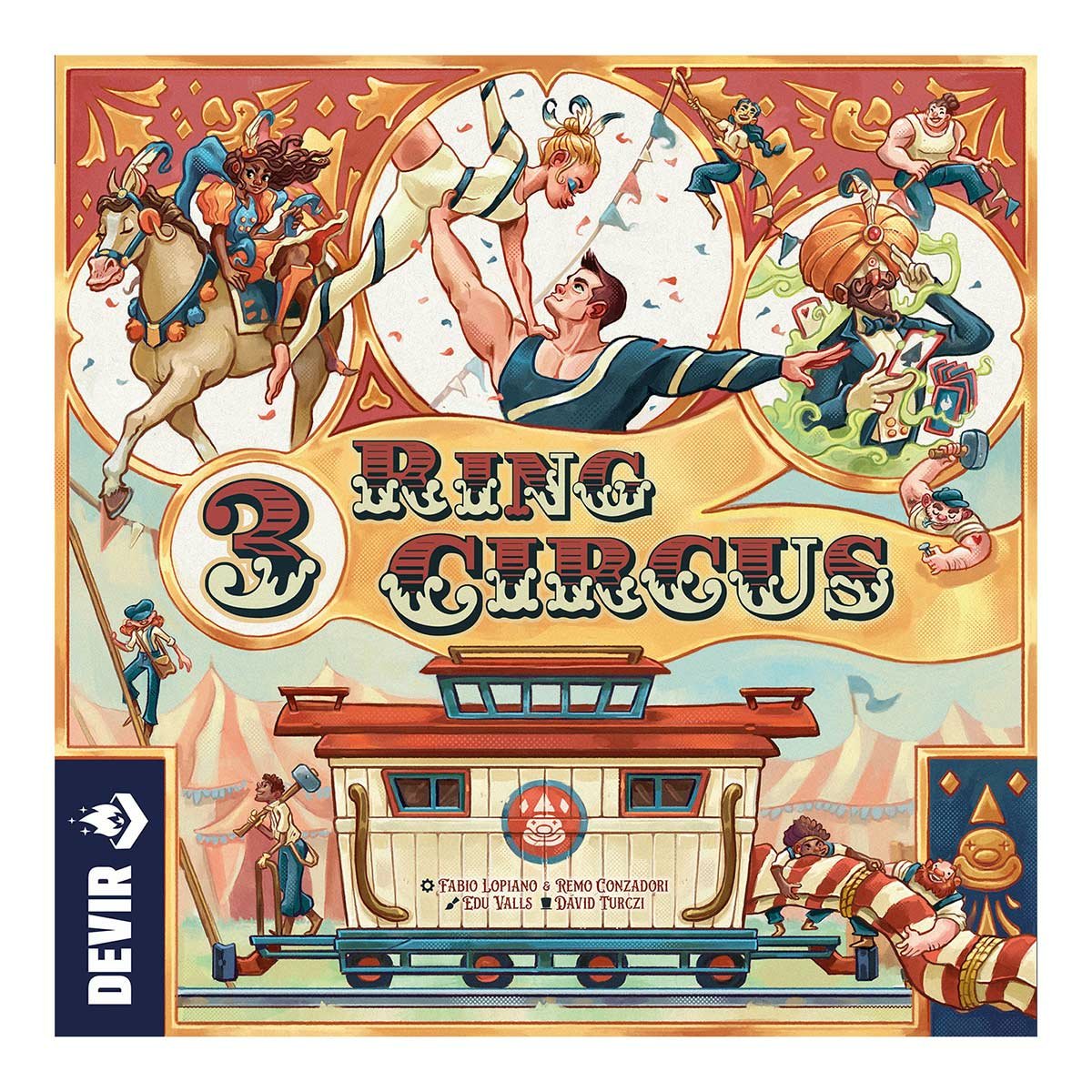 EAN 8436607940616 - Devir 3 Ring Circus 60 min Juego de mesa Estrategia imagen 5