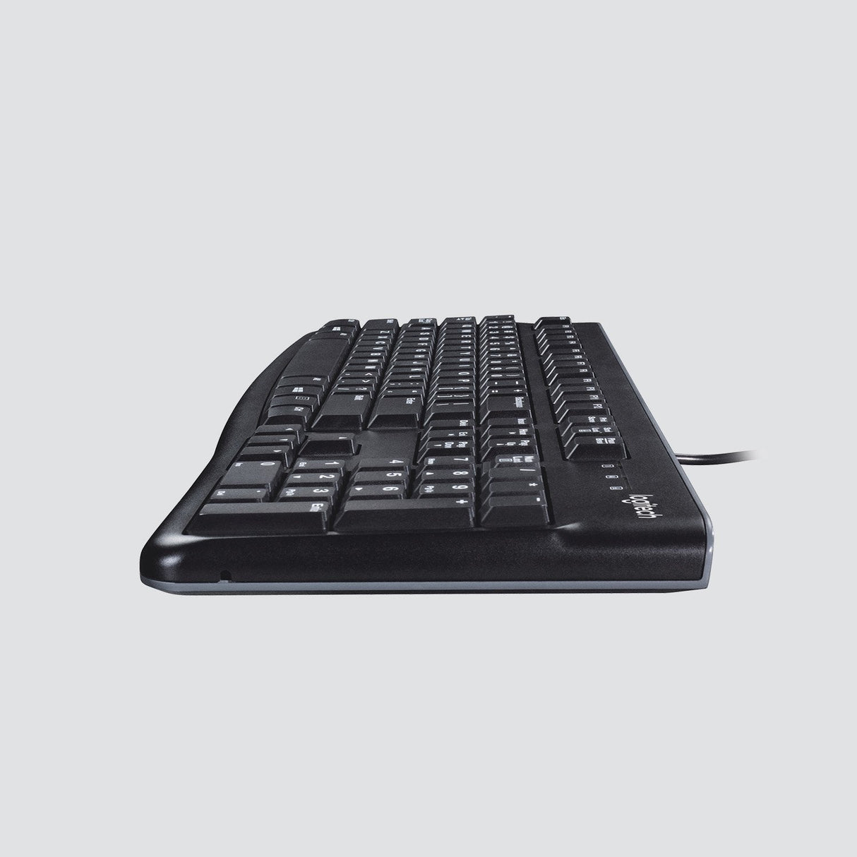 Logitech K120 Corded Teclado Teclado Usb Qwertz Suizo Negro