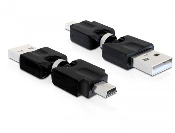 EAN 4043619652594 - DeLOCK 65259 cambiador de género para cable USB 2.0 A mini USB Negro imagen 1
