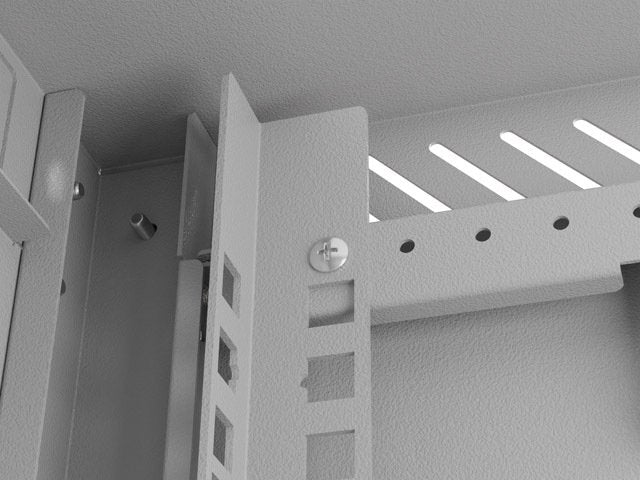 EAN 5901969441611 - Lanberg WF11-3306-10S armario rack 6U Bastidor de pared Gris imagen 10