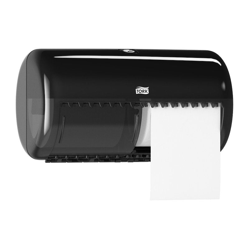 Tork Toilettenpapierspender Elevation T4 2 Rollos Negro