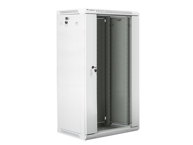 EAN 5901969403268 - Lanberg WF01-6422-10S armario rack 22U Bastidor de pared Gris imagen 3