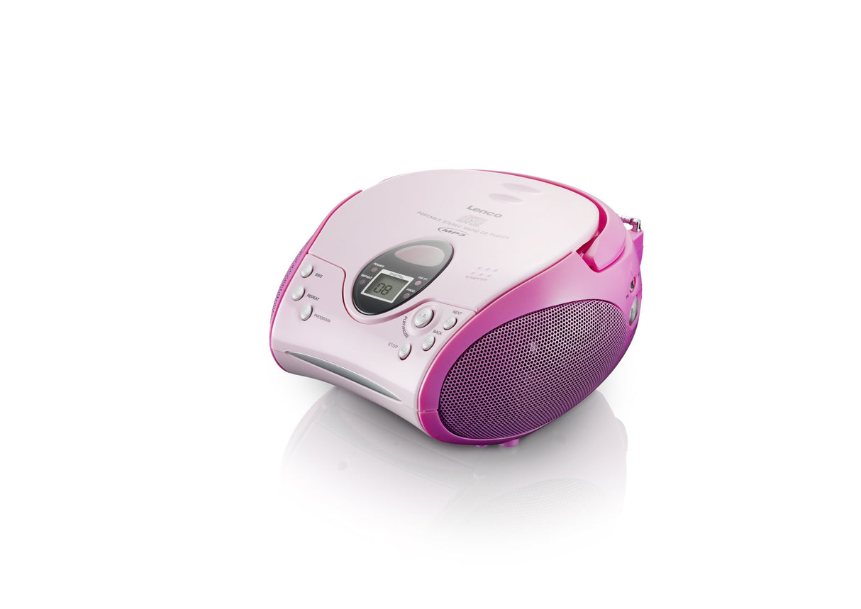 EAN 8711902022107 - Lenco SCD-24 Digital FM Rosa imagen 3