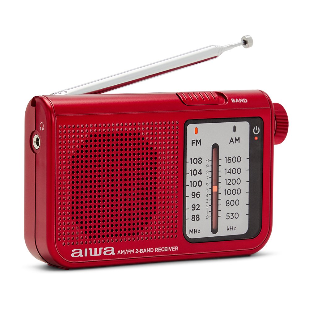 Radio Portátil Aiwa Rs 55 Rojo