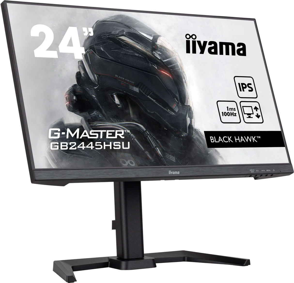 EAN 4948570124718 - iiyama G-MASTER GB2445HSU-B2 pantalla para PC 60,5 cm (23.8") 1920 x 1080 Pixeles Full HD LED Negro imagen 4