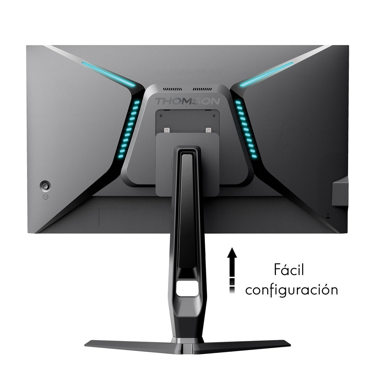 Monitor Thomson Gaming 27"Qhd 2560x1440 180hz 1ms 2*Hdmi/2*Dp Gris