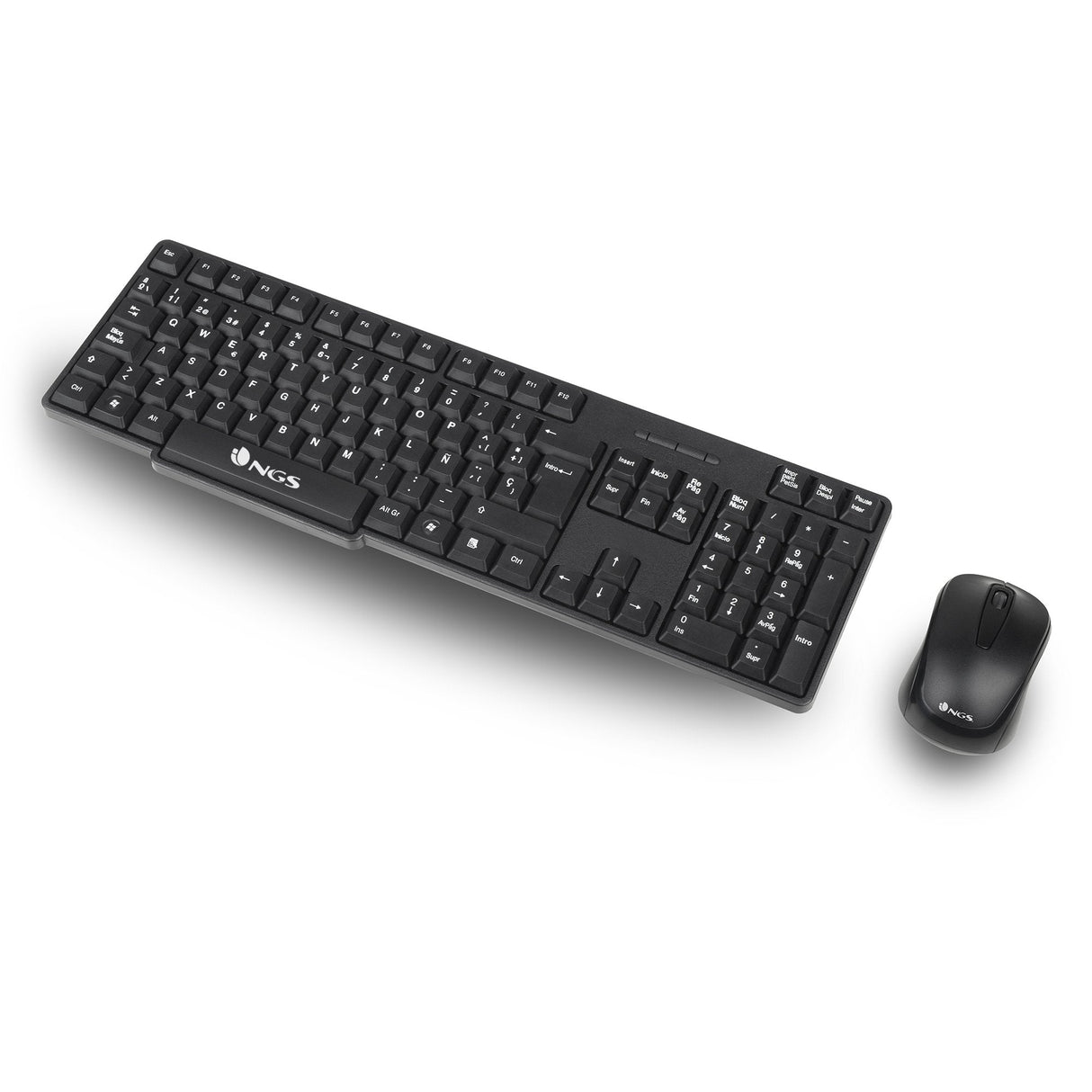 EAN 8435430619072 - NGS EUPHORIA KIT teclado Ratón incluido Universal RF inalámbrico QWERTY Inglés Negro imagen 3