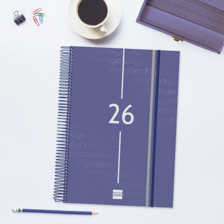 EAN 8422952409588 - Finocam 741111026 agenda Agenda diaria Azul imagen 3