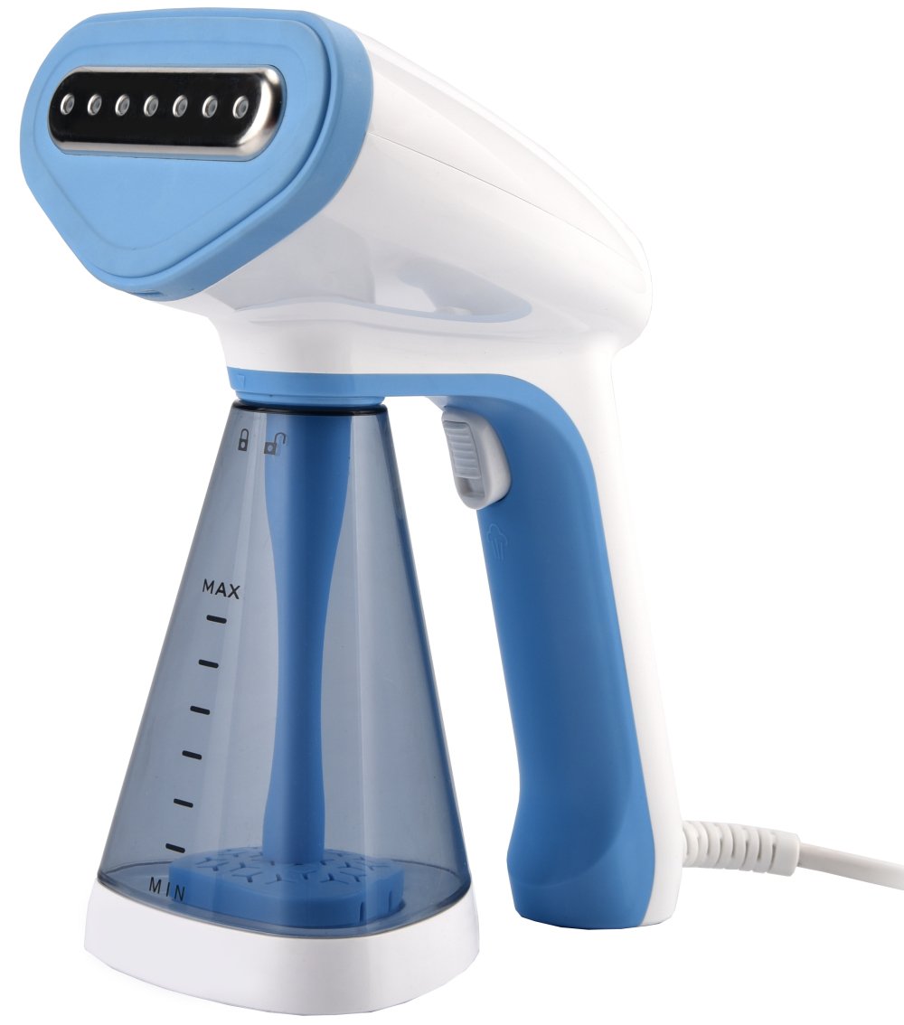 EAN 5901750502002 - Blaupunkt VSI601 vaporizador para ropa Vaporizador manual de prendas 0,26 L 1600 W Azul, Blanco imagen 1