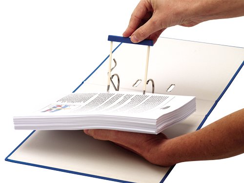 Fellowes 50 Fasteners De Plástico Pro Clip Azul (100mm)