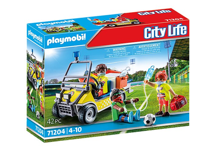 Playmobil 71204 Coche De Rescate Con Figuras