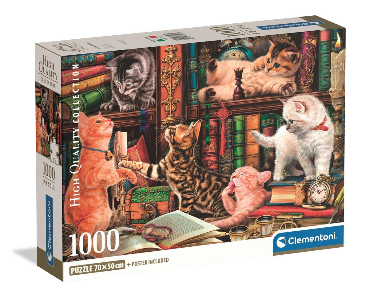 Puzzle Curious Whiskers 1000pzs