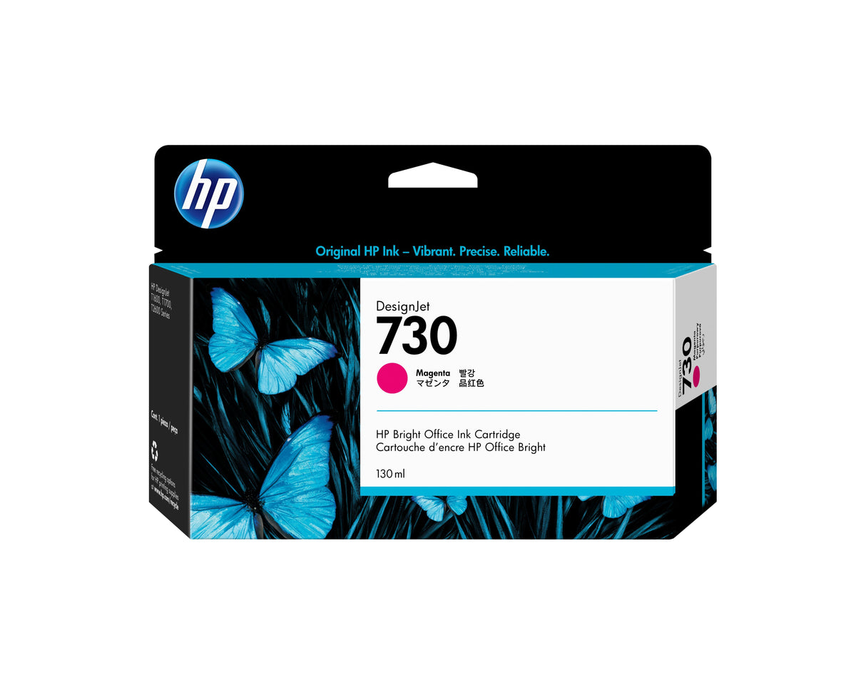 EAN 0190781726944 - HP 730 130-ml Magenta DesignJet Ink Cartridge cabeza de impresora Inyección de tinta térmica imagen 1