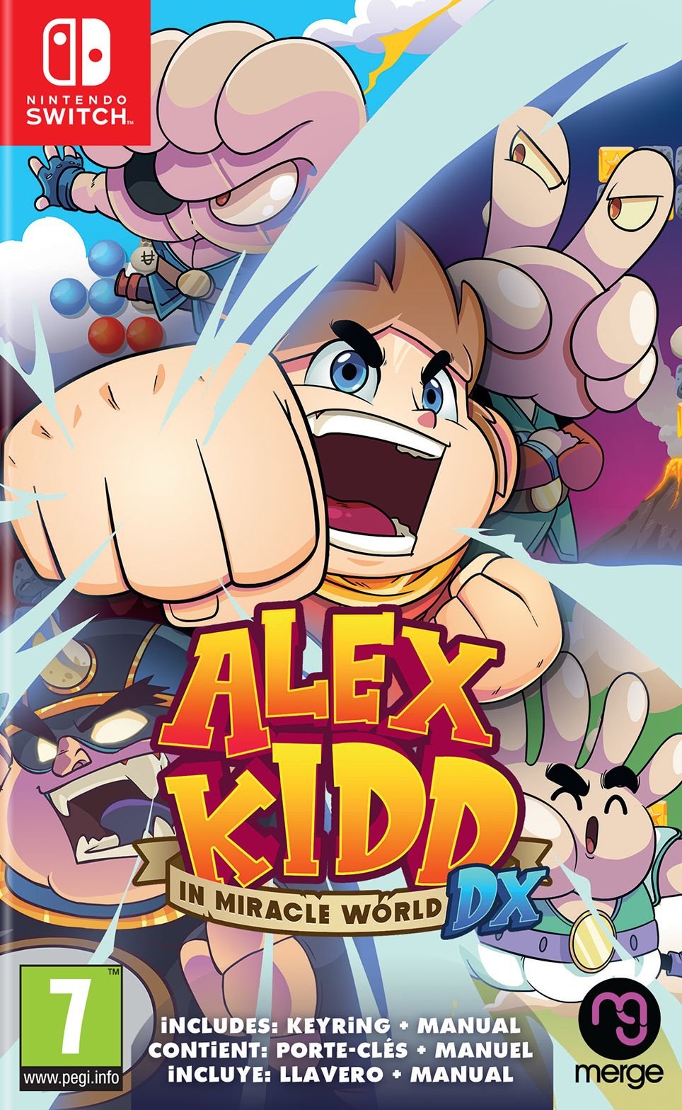 Juego Alex Kidd In Miracle World Dx Switch