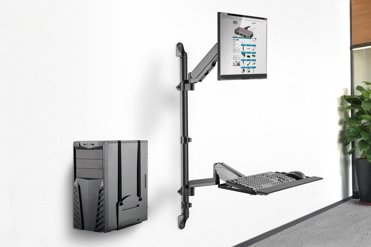 EAN 4016032457442 - Digitus DA-90372 soporte para monitor 81,3 cm (32") Escritorio Negro imagen 9