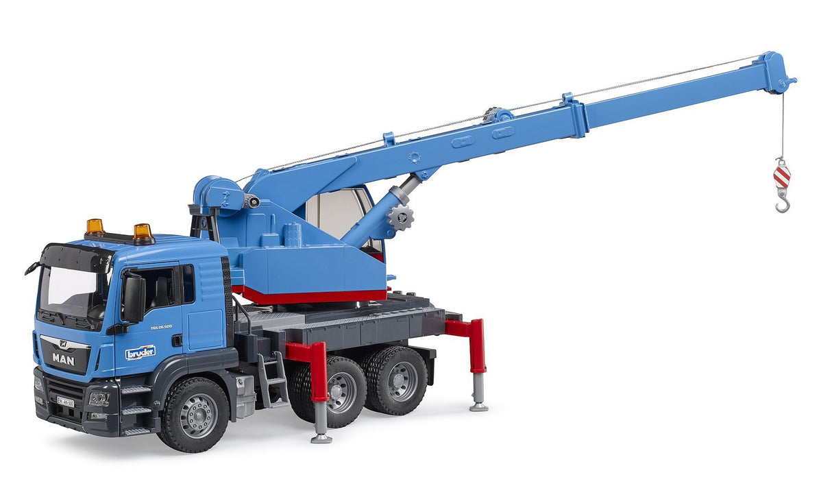 EAN 4001702037710 - BRUDER MAN TGS Kran-LKW imagen 2