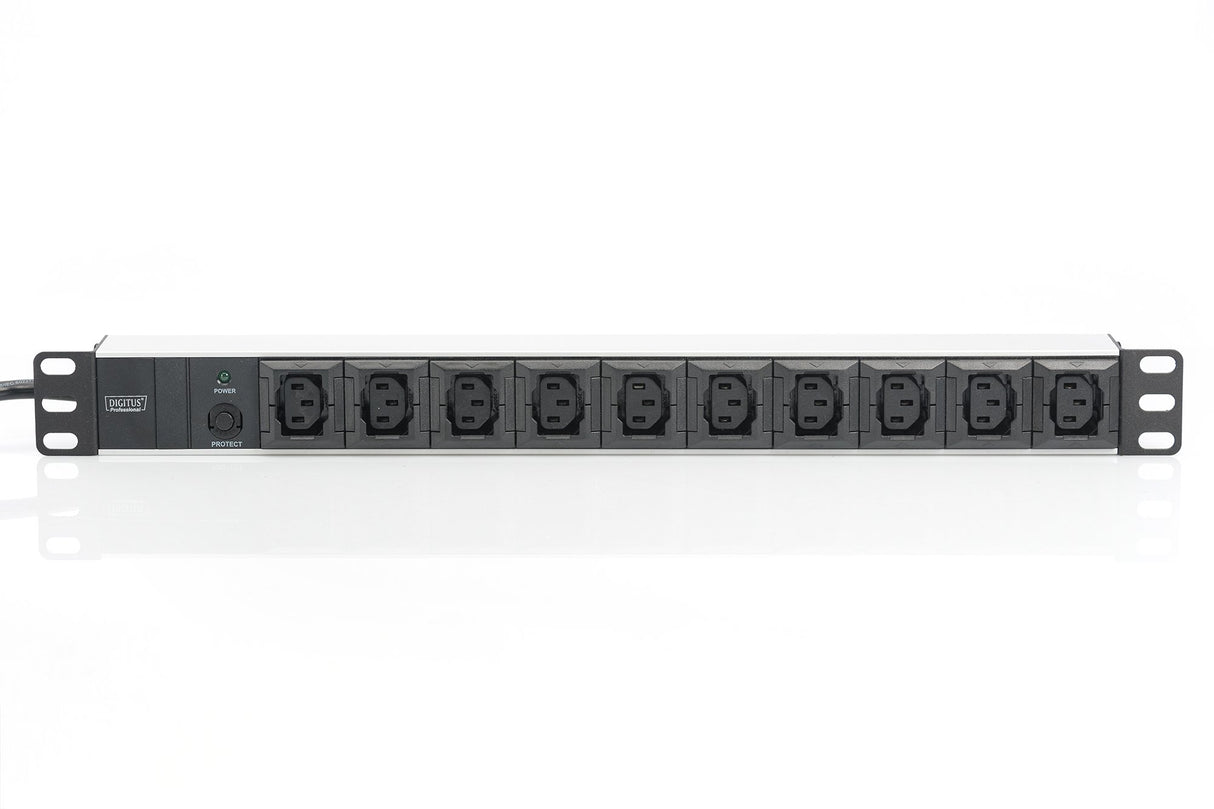 EAN 4016032266426 - Digitus DN-95404 limitador de tensión Negro 10 salidas AC 250 V imagen 2