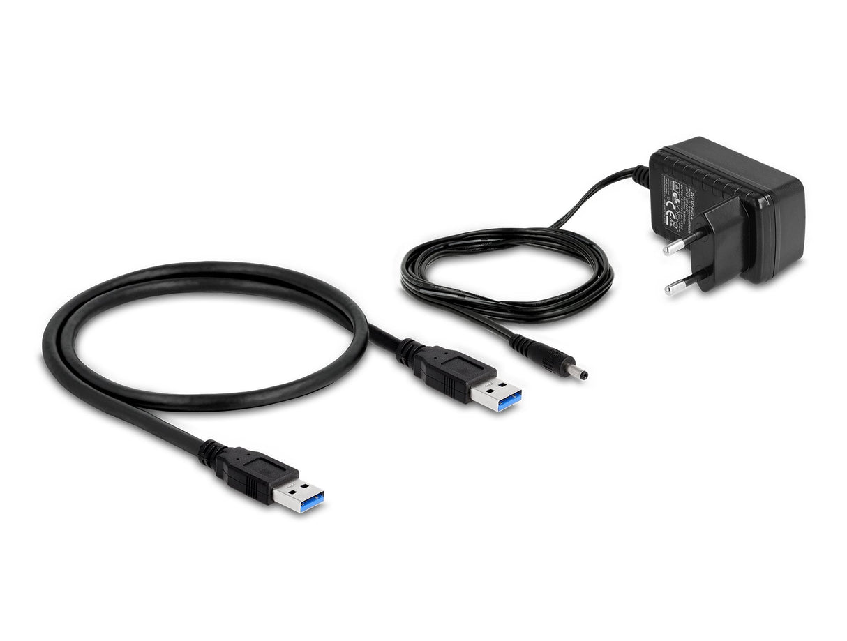Delock 64182 Hub Usb 10 Gbps Con 4 Puertos Usb Tipo-A + 1 Puerto De Carga Rápida, Incluida La Fuente De Alimentación