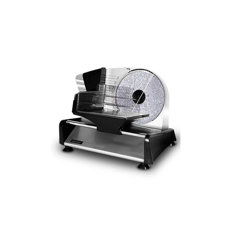 EAN 8435484023078 - Cecotec Rock’nCut Twin rebanadora Manual 180 W Negro, Acero inoxidable imagen 1