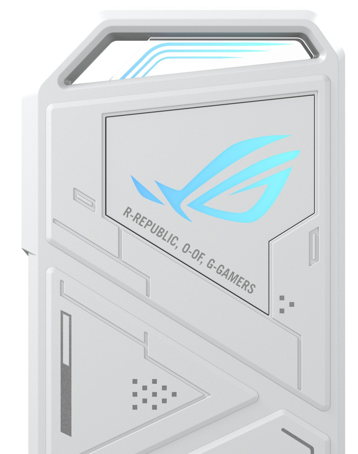 EAN 4711387563366 - ASUS ROG Strix Arion White Edition Caja externa para unidad de estado sólido (SSD) Blanco M.2 imagen 3