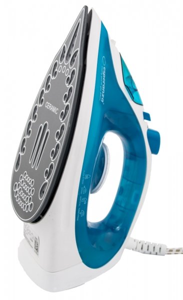 EAN 5901299932742 - Esperanza EHI002 plancha Plancha a vapor Suela de cerámica 2200 W Azul, Blanco imagen 6