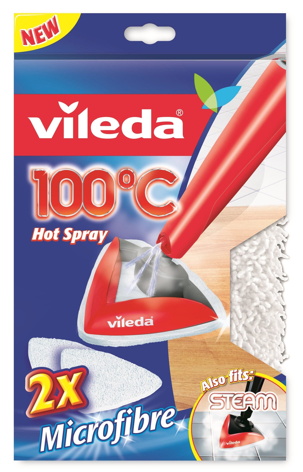 EAN 4023103181281 - Vileda 146576 accesorio para limpiar a vapor Gamuzas de microfibras imagen 2