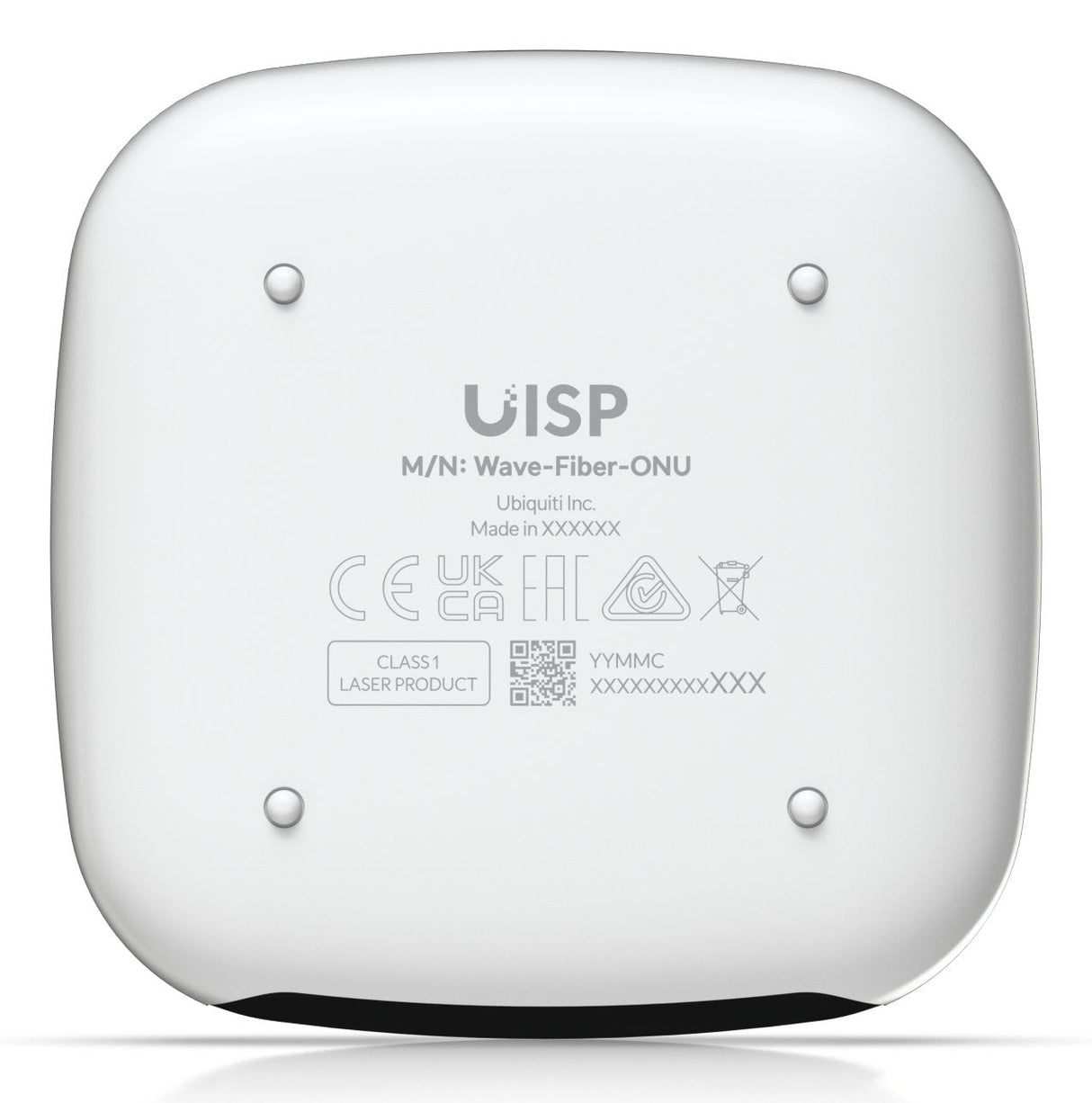 Ubiquiti Wavefiber Onu Convertidor De Medio 2488 Mbit/S 1490 Nm Negro, Blanco