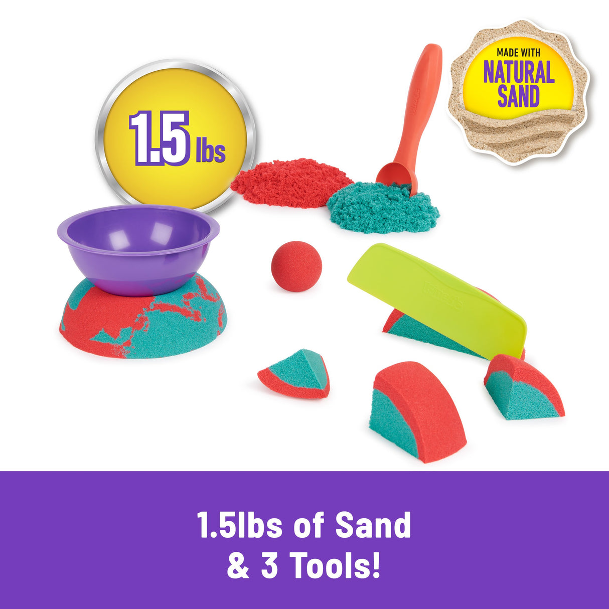 EAN 0778988491652 - Kinetic Sand KNS ACK Mold N Flow SW GML imagen 2
