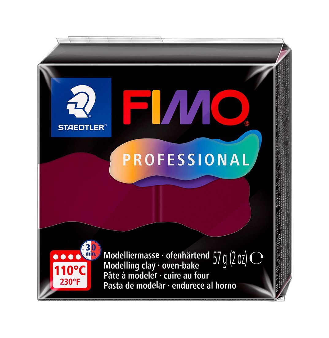 Fimo Mod.Masse Fimo Prof 57g Bordeaux