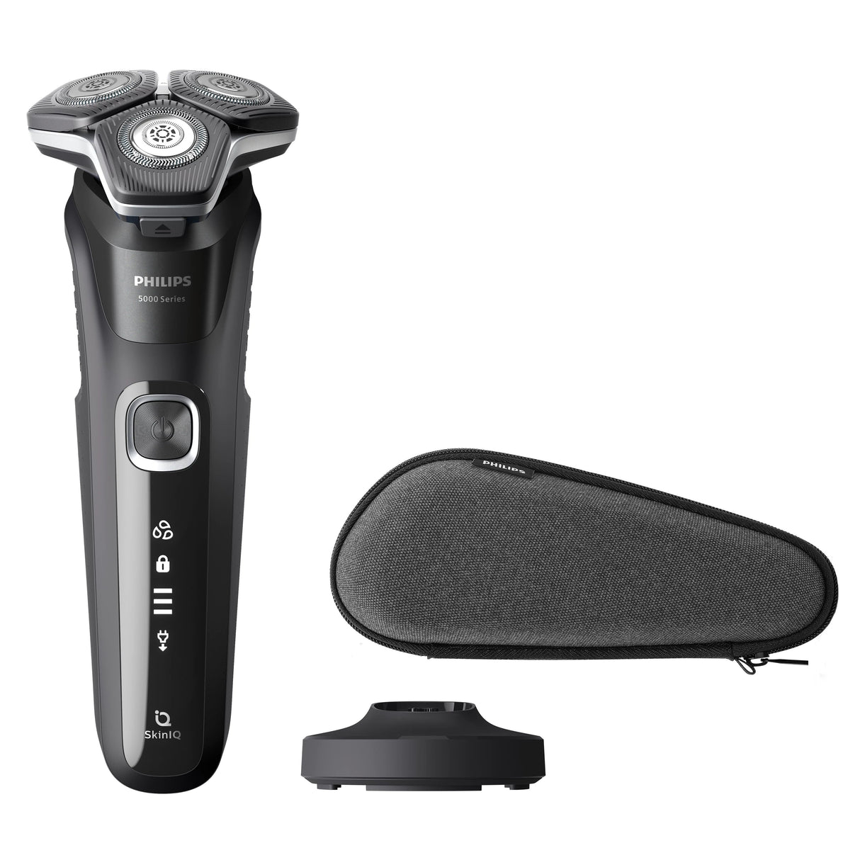 EAN 8720689008082 - Philips SHAVER Series 5000 S5898/35 afeitadora Máquina de afeitar de rotación Recortadora Negro imagen 2