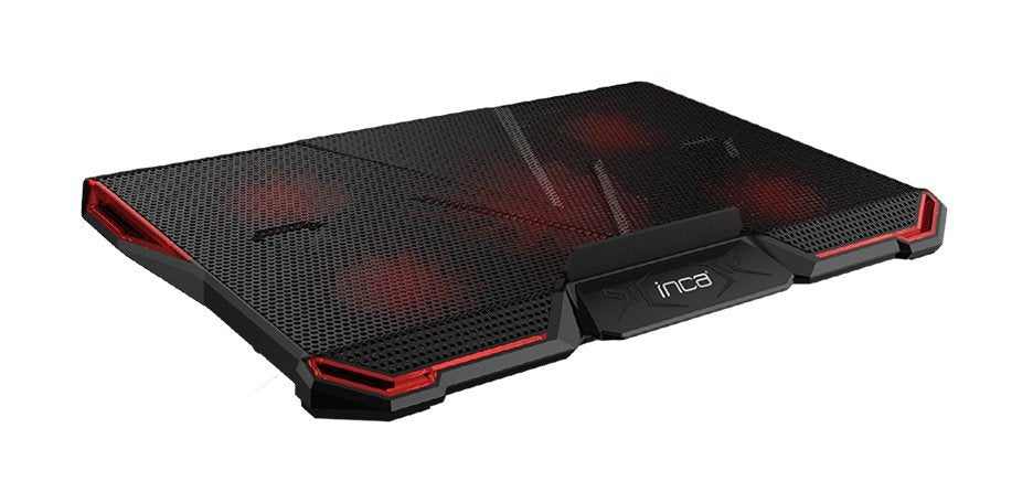 Base Refrigeradora Portatil Inca Arrax Gaming Notebook Cooler 5x Fan