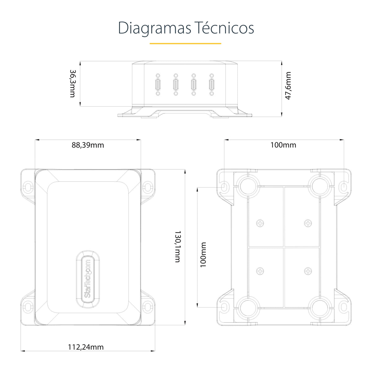 EAN 65030919654 - StarTech.com 424DEU-USB-C-CHARGER cargador de dispositivo móvil Universal Gris Corriente alterna Carga rápi imagen 22