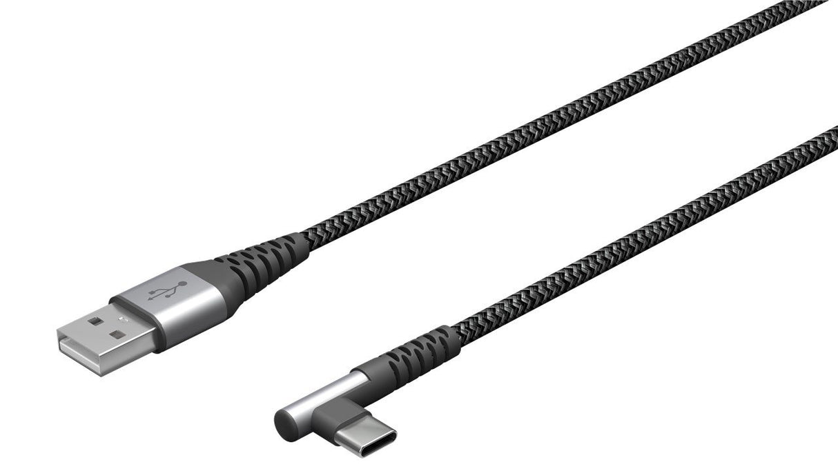 EAN 4040849646577 - Goobay 64657 cable USB USB 2.0 2 m USB C USB A Negro, Gris imagen 2