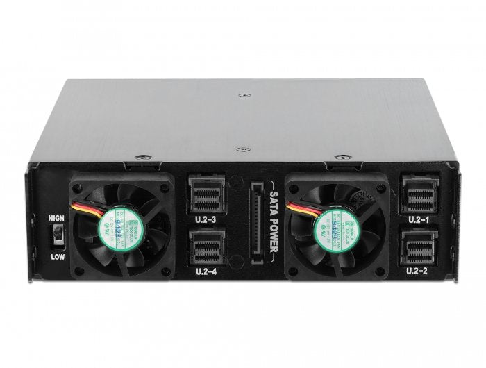 5.25? Bastidor Extraíble Para 4 X 2.5? U.2 Nvme Ssd Con Abschliessbaren Trays
