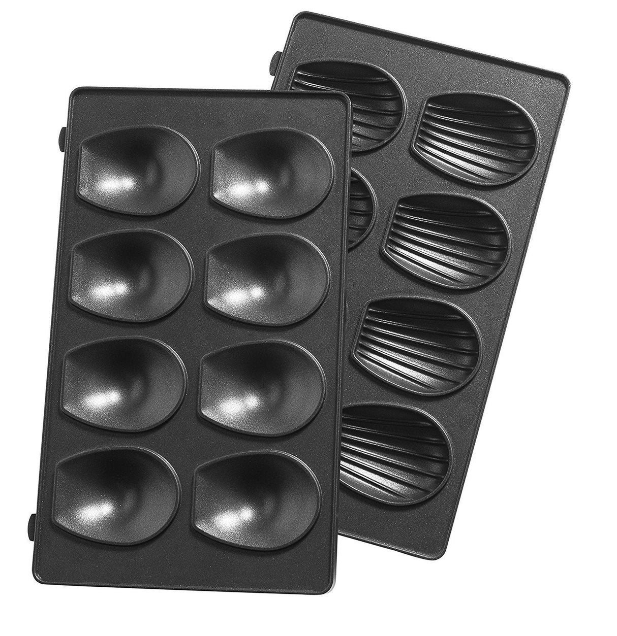 Tefal Xa801512 Platos Madeleine, Negro