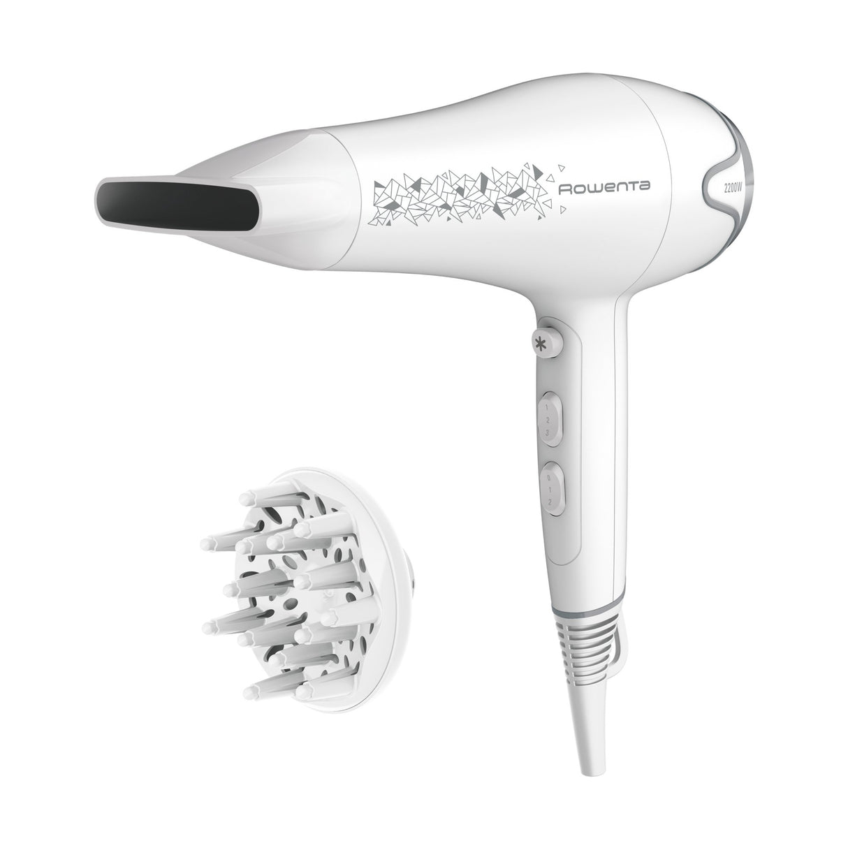 EAN 3121040089385 - Rowenta CV5709F0 secador 2200 W Gris, Blanco imagen 2