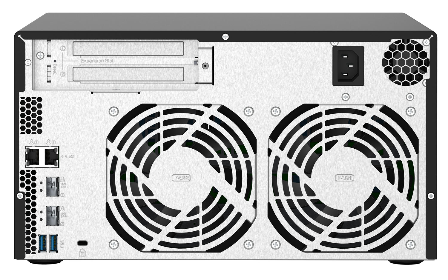 Qnap Ts-832px-4g 8-Bay Nas Server Al324 1.7ghz Quad Core 4gb Ddr4 Sodimm Max. 16gb 2x10gbe Sfp+ Lan + 2x2.5gbe