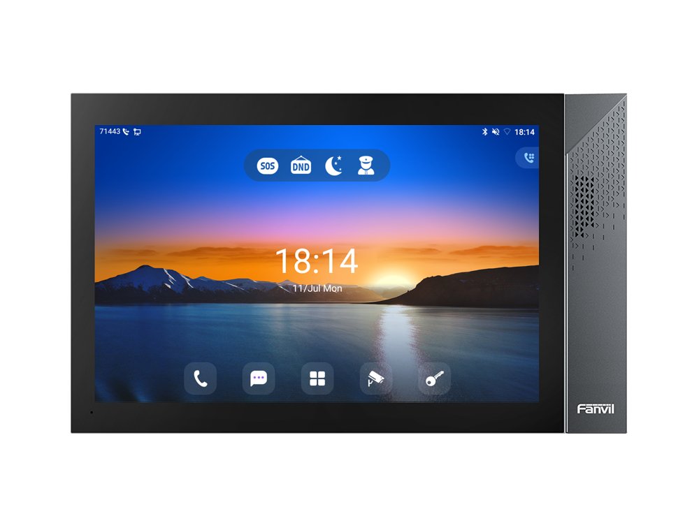 EAN 6937295603439 - Fanvil i57A sistema de intercomunicación de video 25,6 cm (10.1") Acero inoxidable, Negro imagen 2