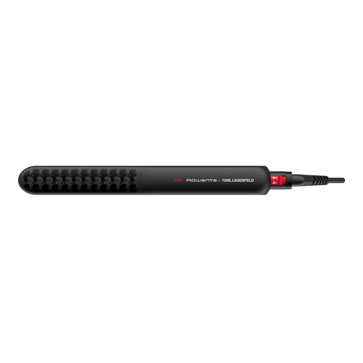 Plancha De Pelo Rowenta Sf321lf0 Karl Lagerfeld Optiliss Color Negro Y Rojo 130-230ºc