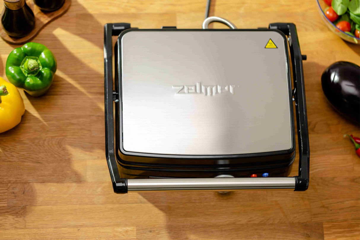 EAN 5908269345380 - Zelmer ZPR2000 parrilla eléctrica de contacto imagen 4