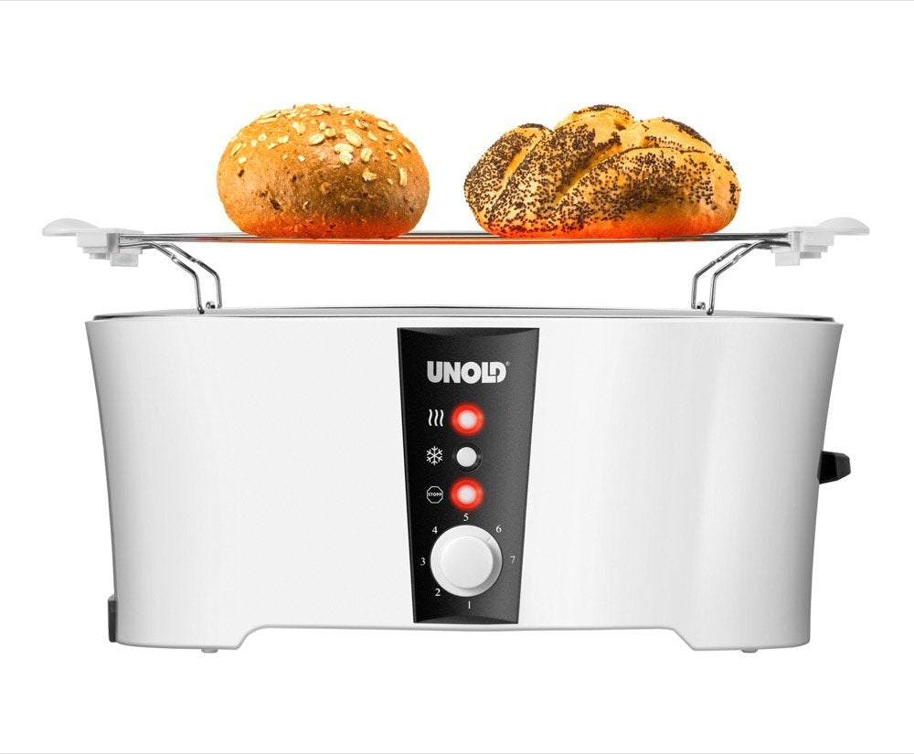 Tostadora Unold 38020, 4 Rebanada(S) Negro, Blanco 1350 W
