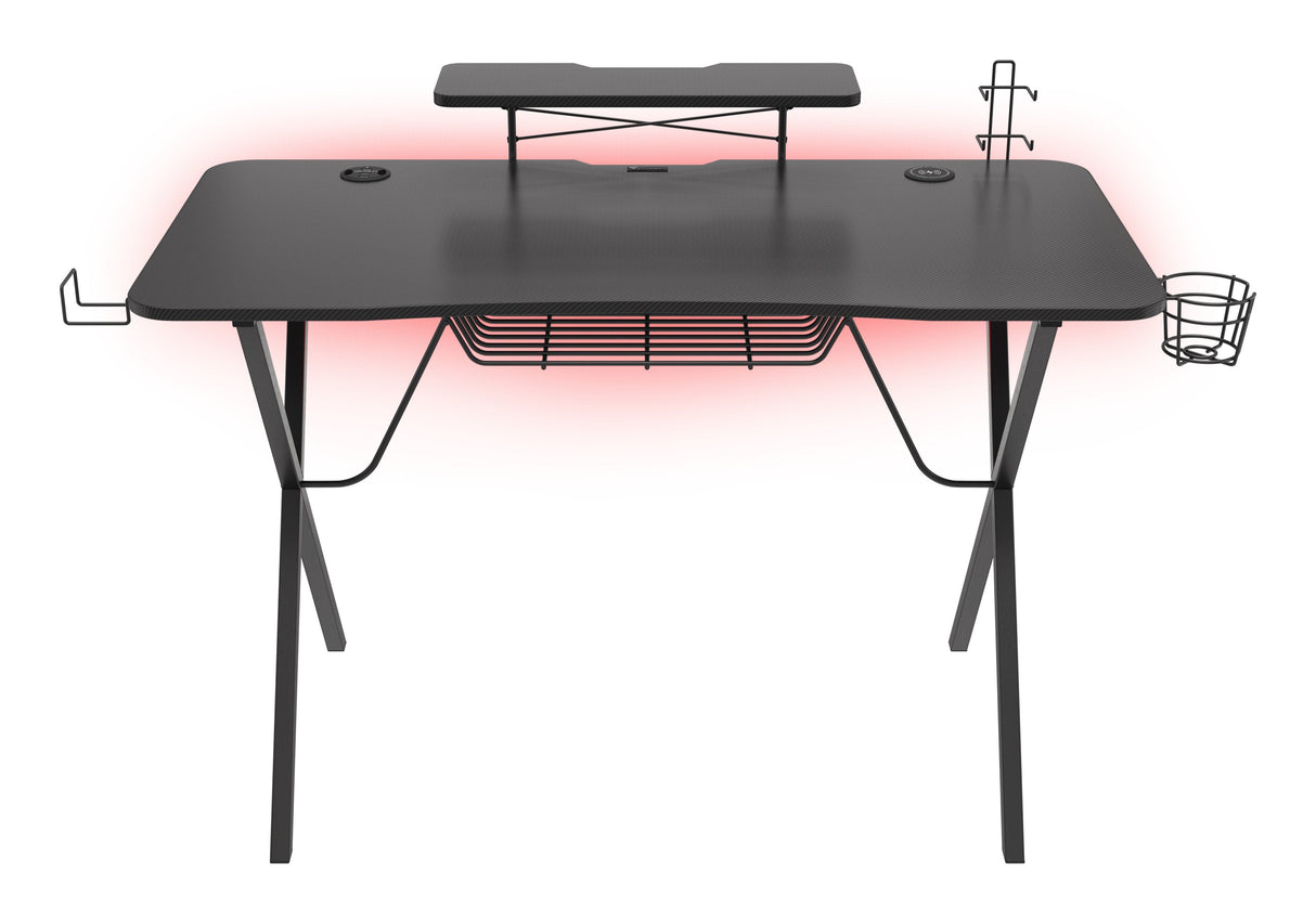 Genesis Holm 300 Rgb Mesa Gaming Negra