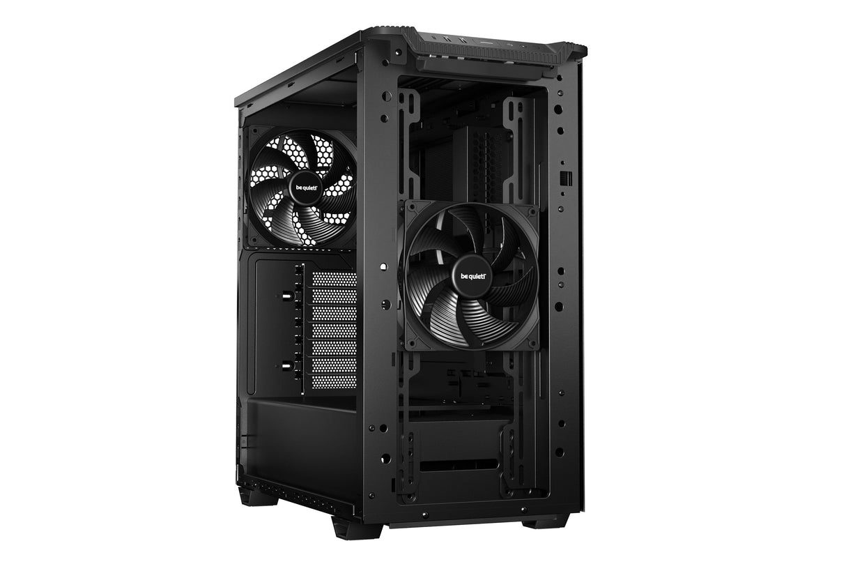 Caja Pc Be Quiet! Pure Base 501 Ventana Airflow Negro, Vidrio Templado Bgw74