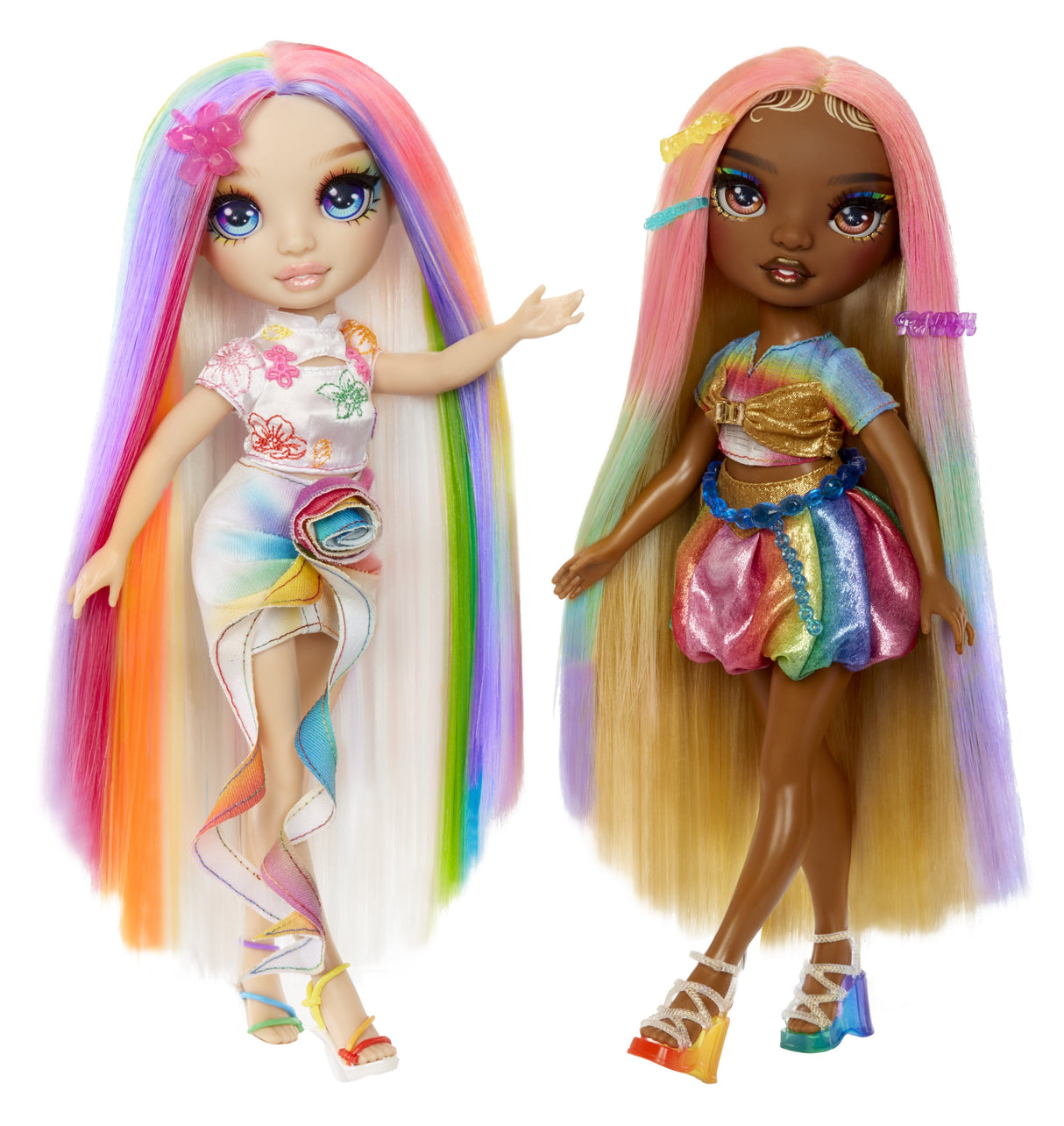 EAN 0035051526797 - Rainbow High Hair Chalk & Style Doll- Meline (Gold) imagen 11