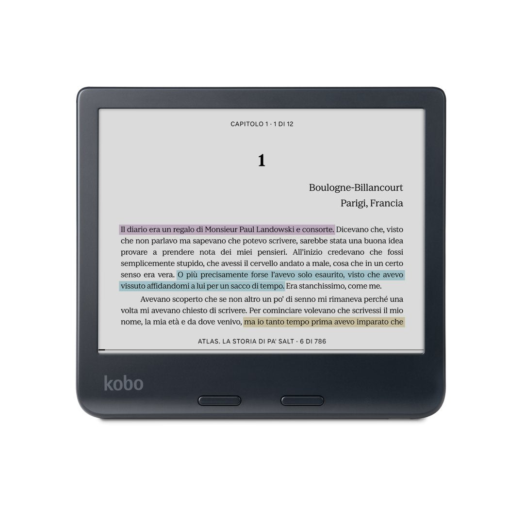 Kobo Ebook-Reader Ebookreader Libra Colour Negro (N428-Ku-Bk-K-Ck) (N428kubkkck)
