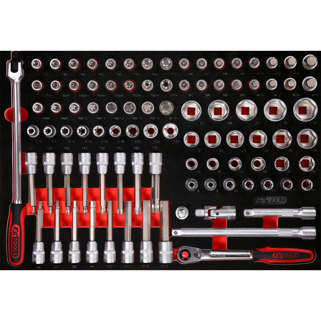 Ks Tools Juego De Llaves De Vaso 811.0095