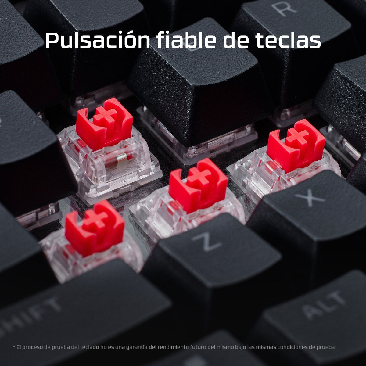 Hyperx Alloy Rise - Teclado - 100% - Full Size